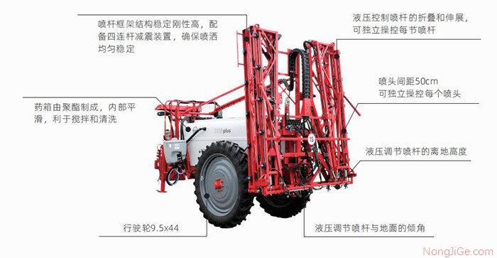 山东优尼亚普拉斯PLUS-REX牵引式打药机